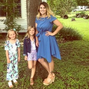 Blue Date Night Dress! Size 6